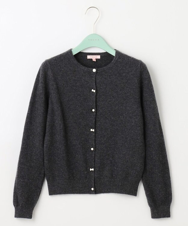 TOCCA 【洗える！】CASHMERE CARDIGAN カーディガン グレー系