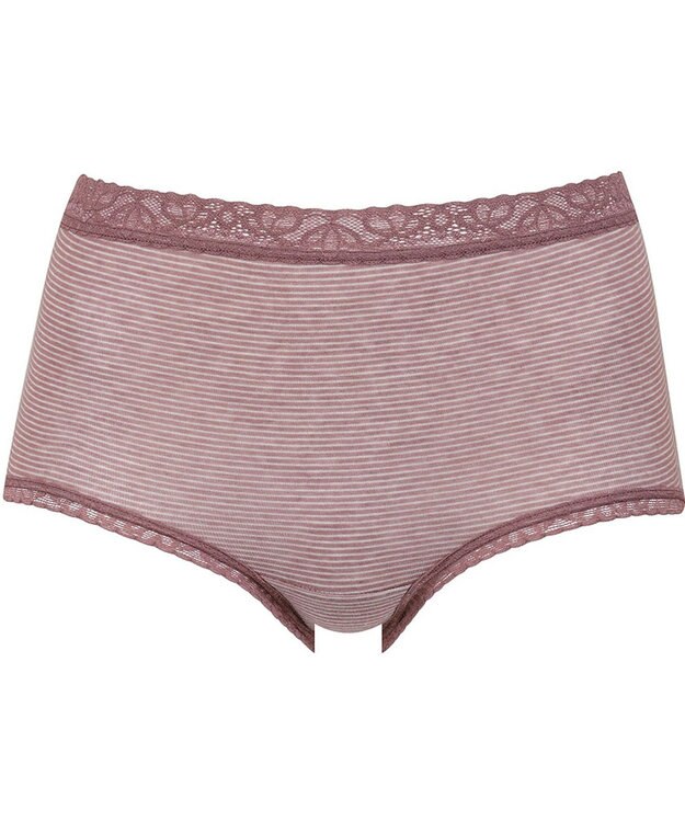 Wing ショーツ 綿混素材(身生地) やさしい肌あたり ここちよいフィット感 【デイリーフィット やわらかコットン】 はきこみ丈ふかめ EC3500 ウイング／ワコール エンジ