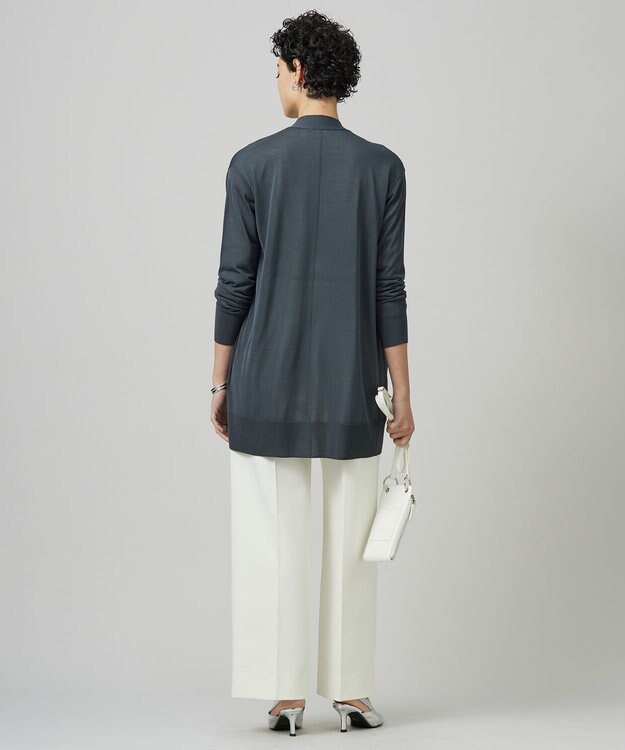 ICB 【洗える】 Peツイルダウンファブリック ワイドパンツ アイボリー系