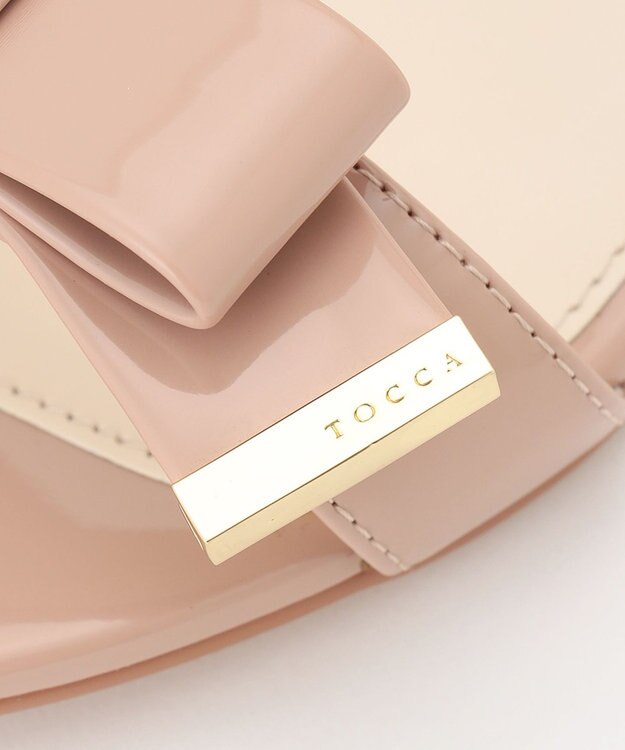 TOCCA NUANCE RIBBON SANDALS サンダル ベージュ系
