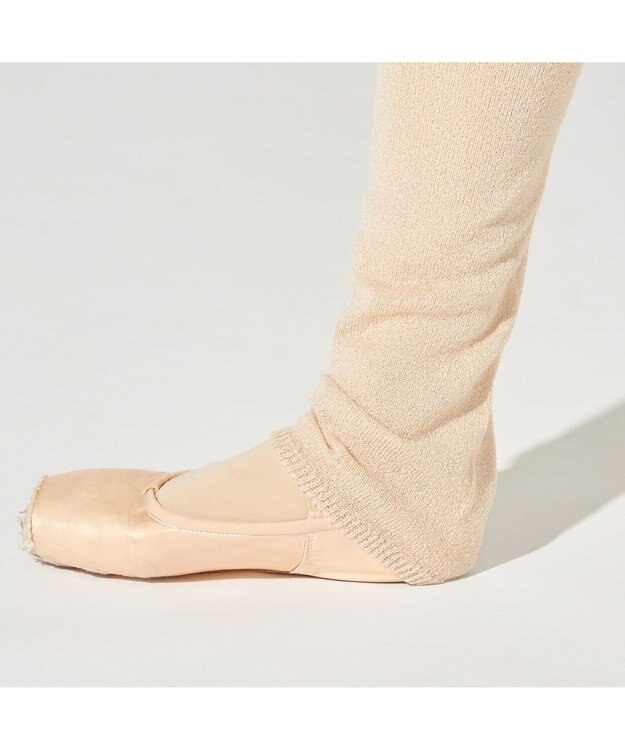 Chacott レッグウォーマー ハニーベージュ