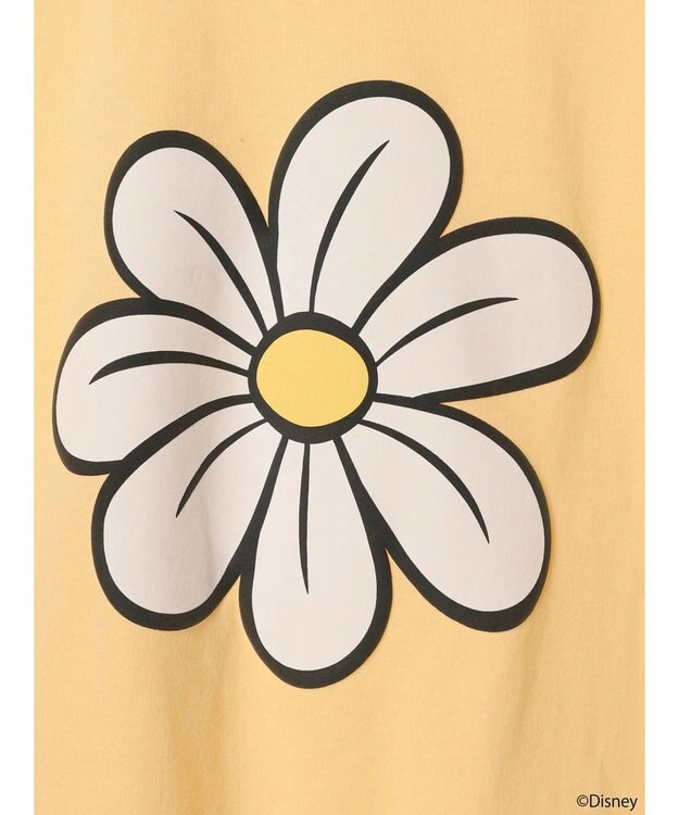 earth music&ecology Ｄｉｓｎｅｙ／袖ダイナロンＴ Yellow