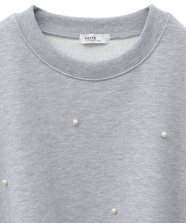 earth music&ecology パールプルオーバー Gray
