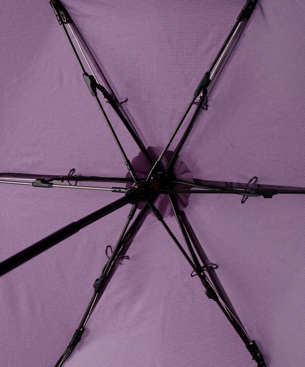 MOONBAT 【大きめ】マッキントッシュ フィロソフィー 折りたたみ傘 Barbrella 超軽量 約85g 無地 55cm パープル