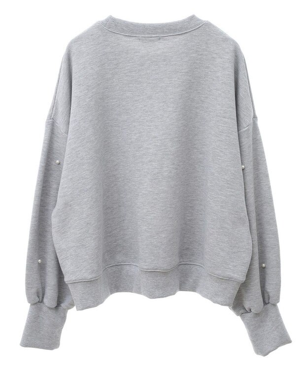 earth music&ecology パールプルオーバー Gray