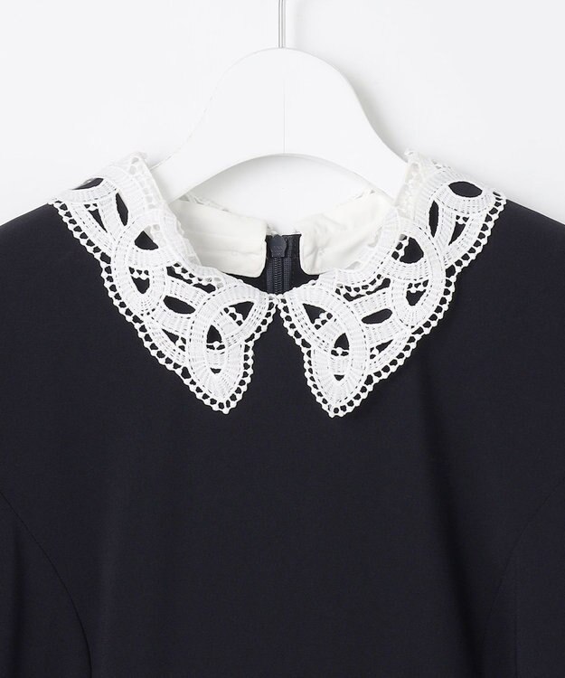 ANY SIS 【2WAY】セレモニーダブルクロス ワンピース ネイビー