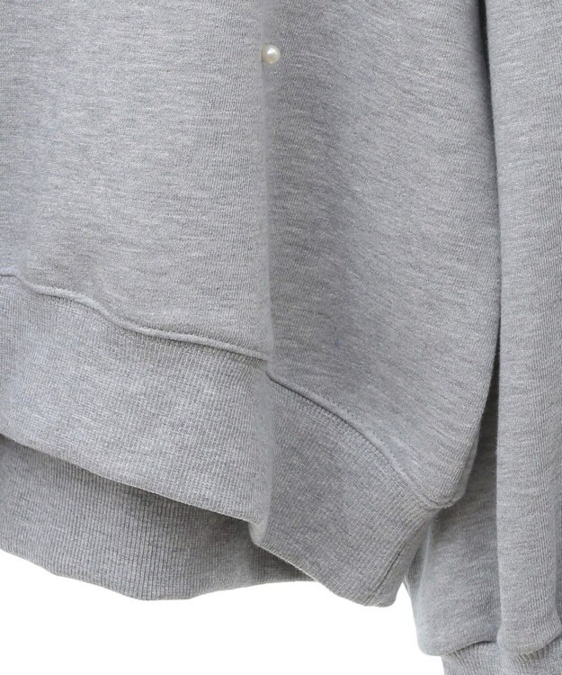 earth music&ecology パールプルオーバー Gray