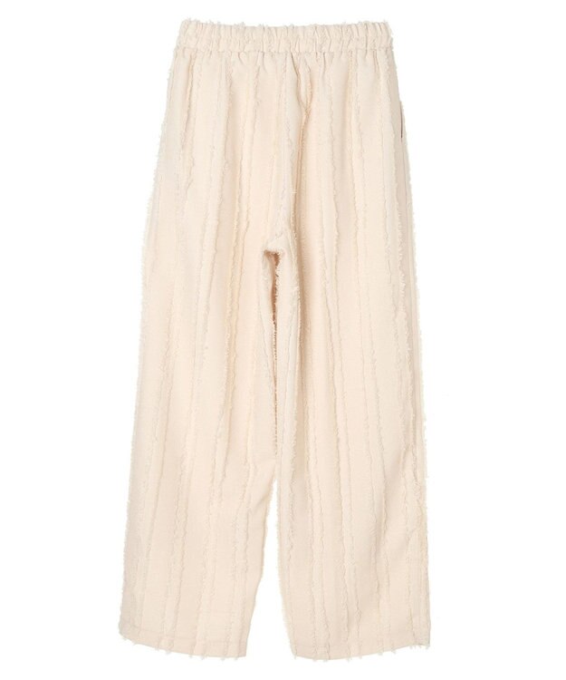 Green Parks ・ＡＮＤ　ＳＥＡＲＣＨ　フリンジストライプパンツ Ivory