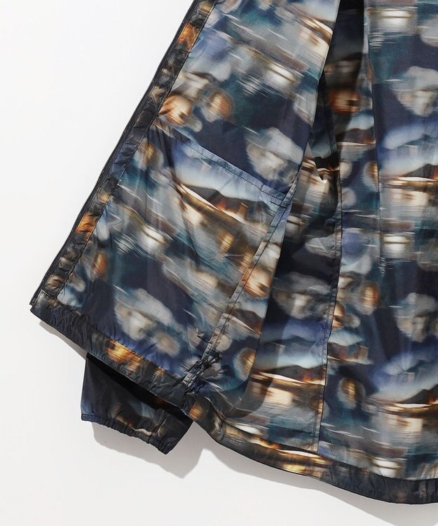 JOSEPH ABBOUD MOUNTAIN 【イタリア素材/軽量/撥水】X-CLIPPER夜景プリント マウンテンパーカー ネイビー系6