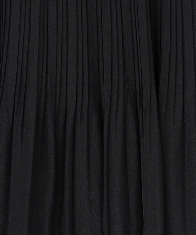 ANY SIS シャイニープリーツ スカート ブラック