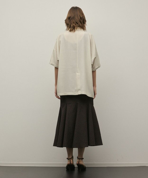 GRACE CONTINENTAL ドルマンテーラードジャケット ベージュ