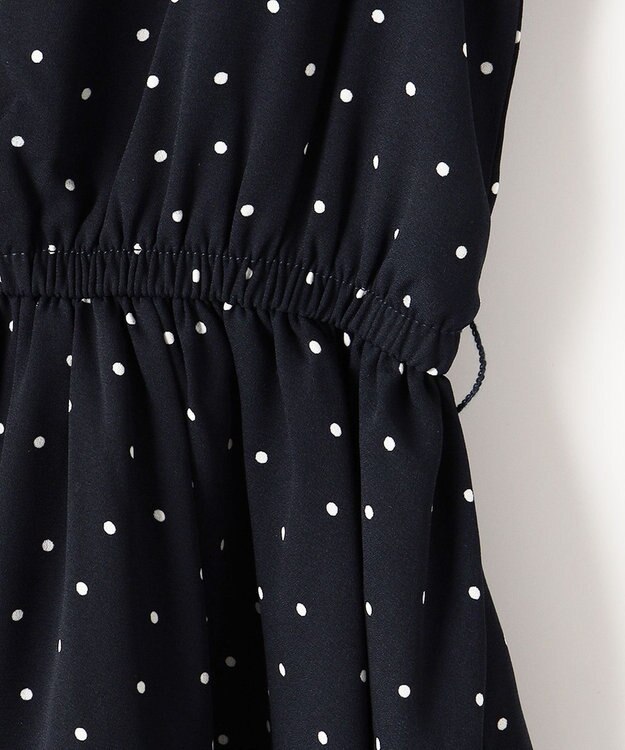 組曲 KIDS 【150-160cm】キャサリンドット ワンピース ネイビー系5