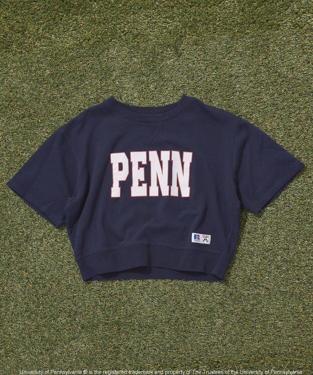 AMERICAN HOLIC 【RUSSELL×PENN】半袖スウェット Navy