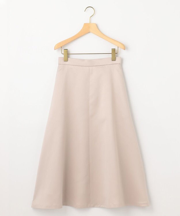 組曲 L マットサテンノーブルスカート シャンパンゴールド系