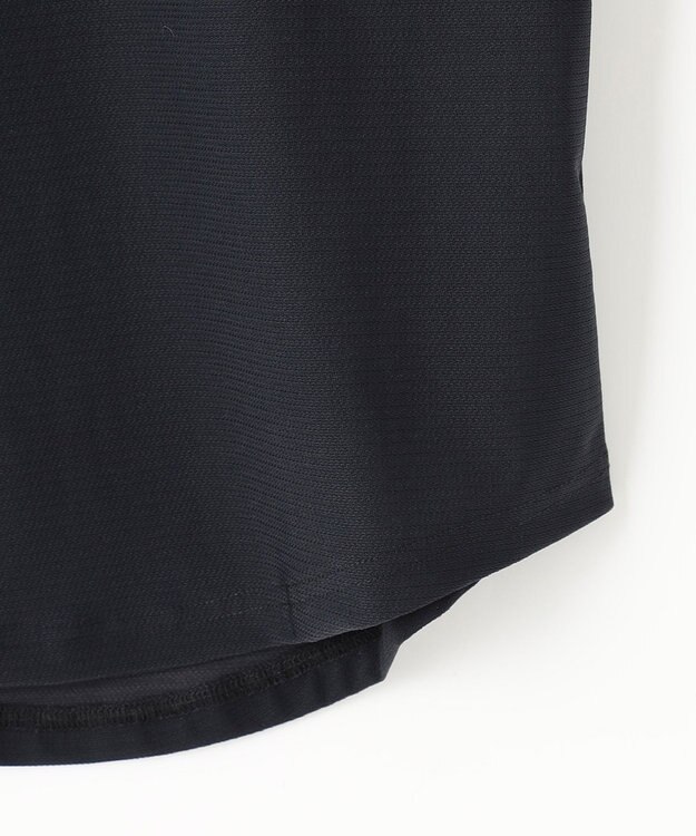 23区GOLF 【WOMEN】AIR TOOLライト シアースリーブモックネック ブラック系