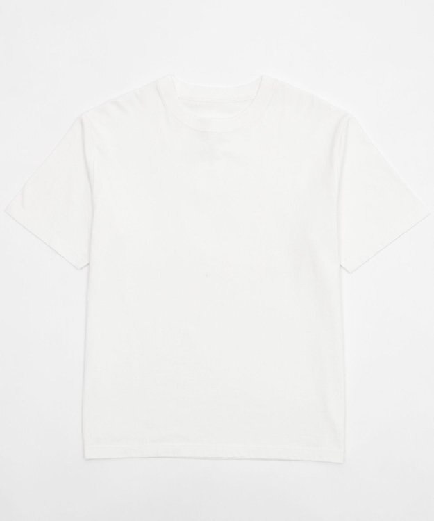 WEGO 【ユニセックス着用ITEM/MLサイズ展開/綿100%】リラックスフィットコットンT（SS） ホワイト