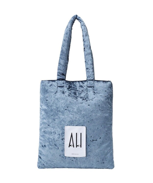 AMERICAN HOLIC 26AWパテッドホリホリトートバッグ Blue