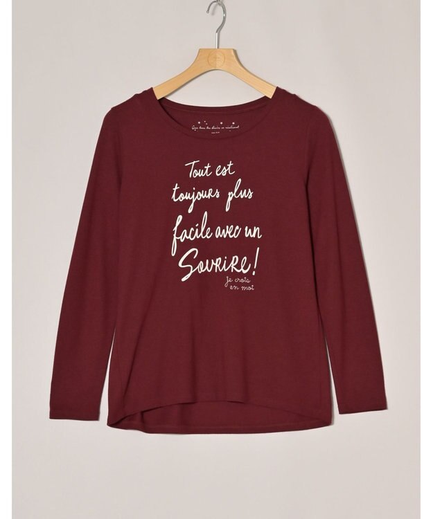 ONWARD Reuse Park 【any SiS】カットソー秋冬 レッド