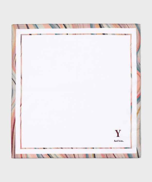 Paul Smith イニシャル ハンカチ Y