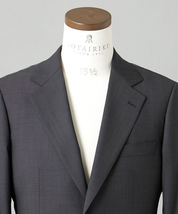 GOTAIRIKU 【DORMEUIL】EXEL BLUE スーツ グレー系8
