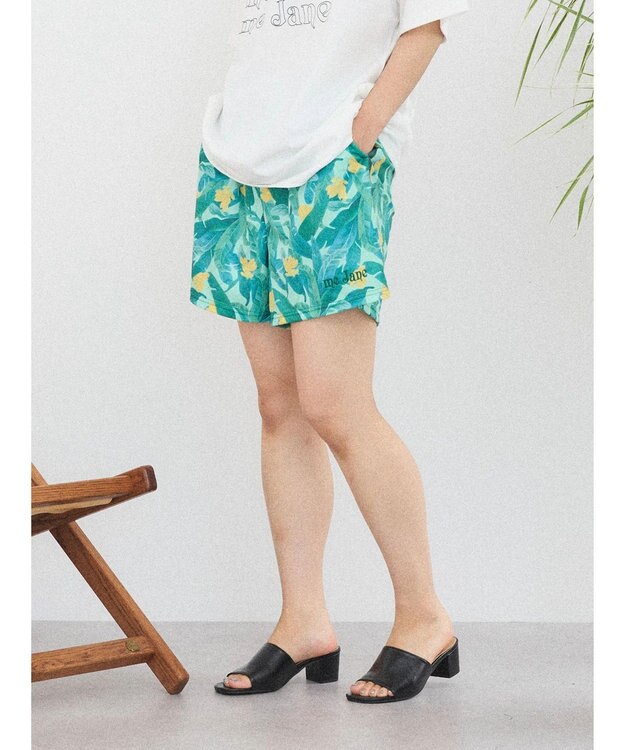 Green Parks ｍｅ　Ｊａｎｅ／プリントショートパンツ Green