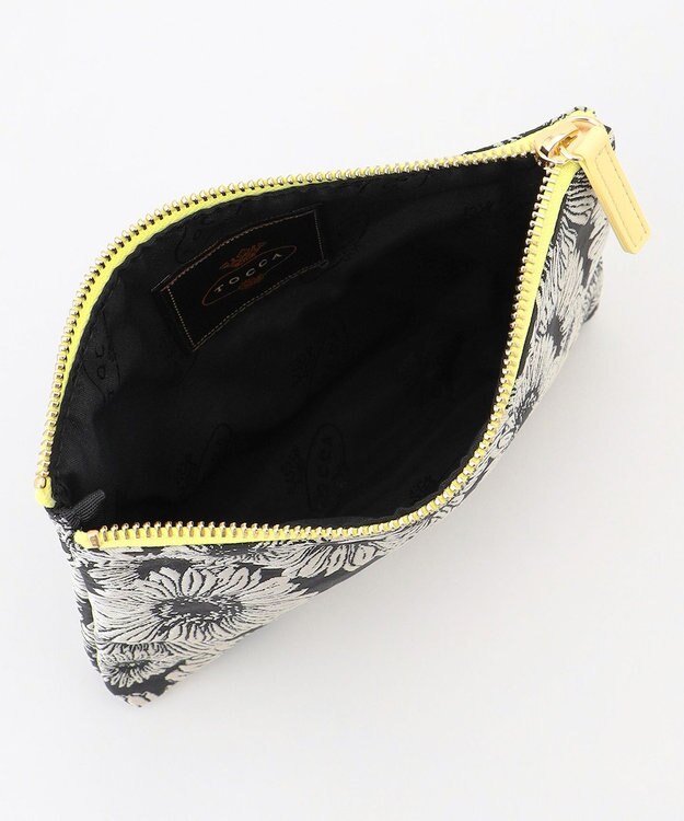 TOCCA 【ヨンア×大人百花×TOCCAコラボカラー有り】PRECIOUS WAVES BAG WITH POUCH ポーチ付きトートバッグ [ヨンア×大人百花コラボ]フラワー柄
