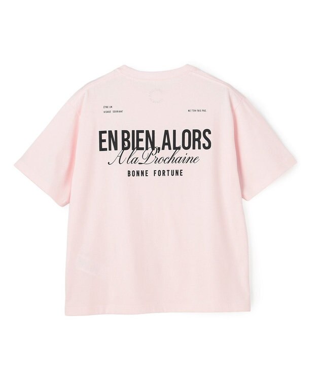 UNFILO CLEAN-Tee ピンク/バック