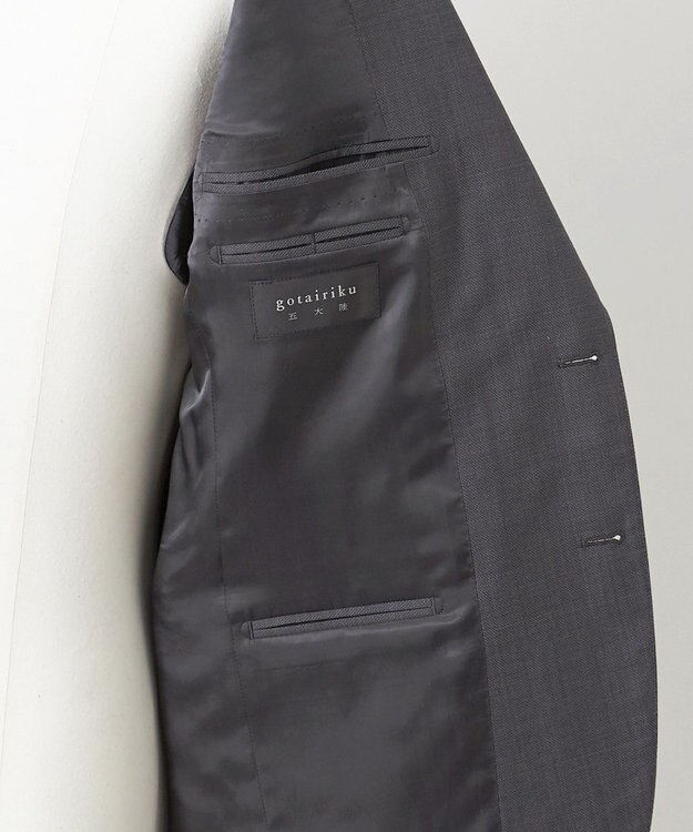 GOTAIRIKU 【DORMEUIL】EXEL BLUE スーツ グレー系8