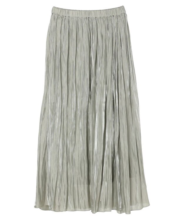 earth music&ecology シャイニーギャザースカート Mint