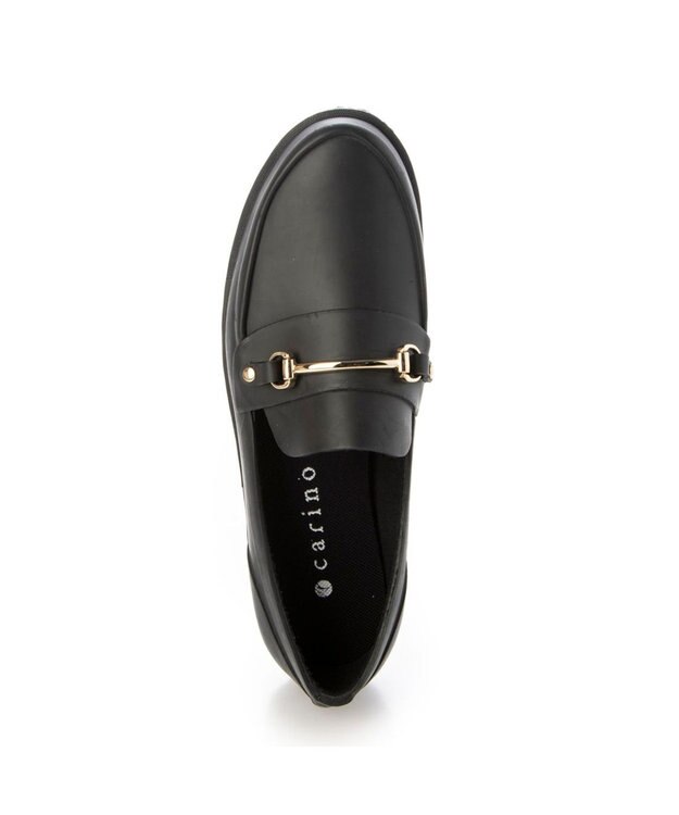 MODE ET JACOMO <carino>【レイン対応】ビットローファー ブラック