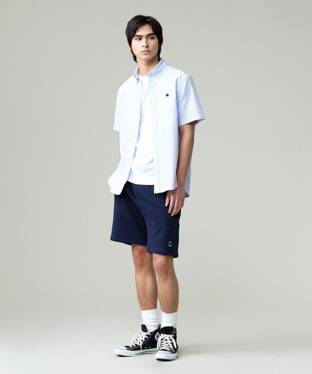 J.PRESS MEN 大人気シリーズに新作登場！【WEB限定】コットンオックスバックブルシャツ / B.D. ブルー系1