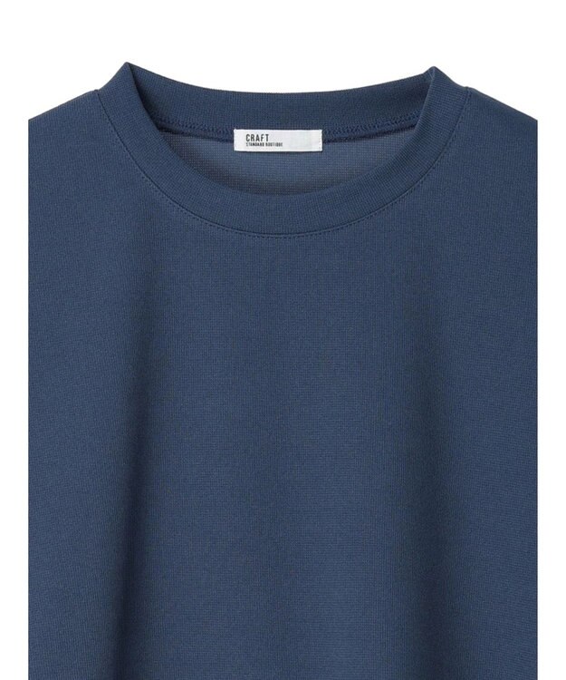 CRAFT STANDARD BOUTIQUE 布帛切替デザインプルオーバー Navy