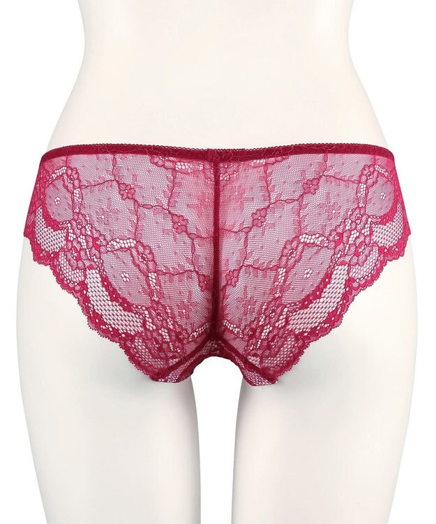 San-ai Resort（三愛水着楽園） エレガントコレクション【2409】バックレースショーツ 【northerly】 ボルドー