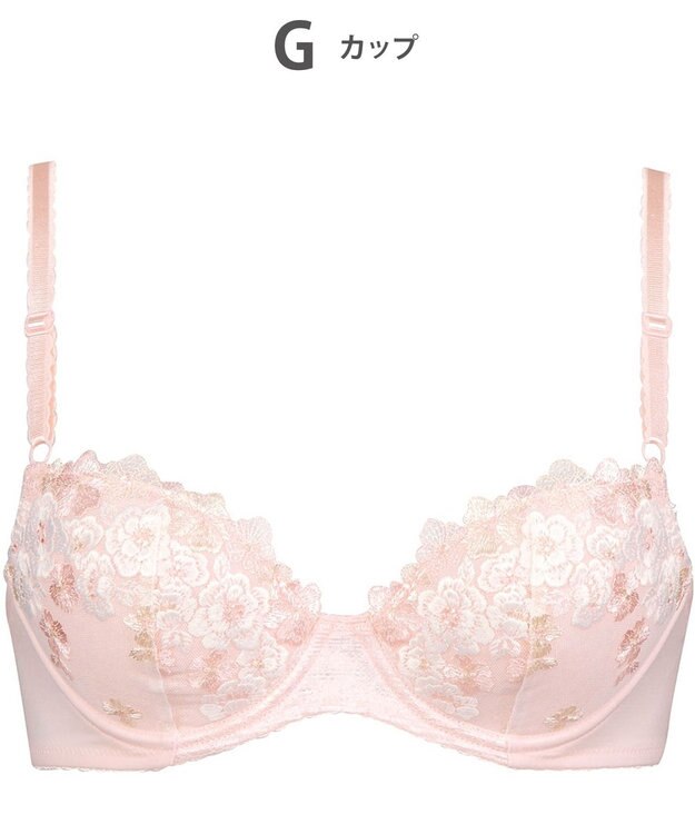 Wing 【ナチュラルアップブラ】 AA~Gカップ展開 ふっくら自然なまるみでバストアップ KB2060 ウイング／ワコール ピンク
