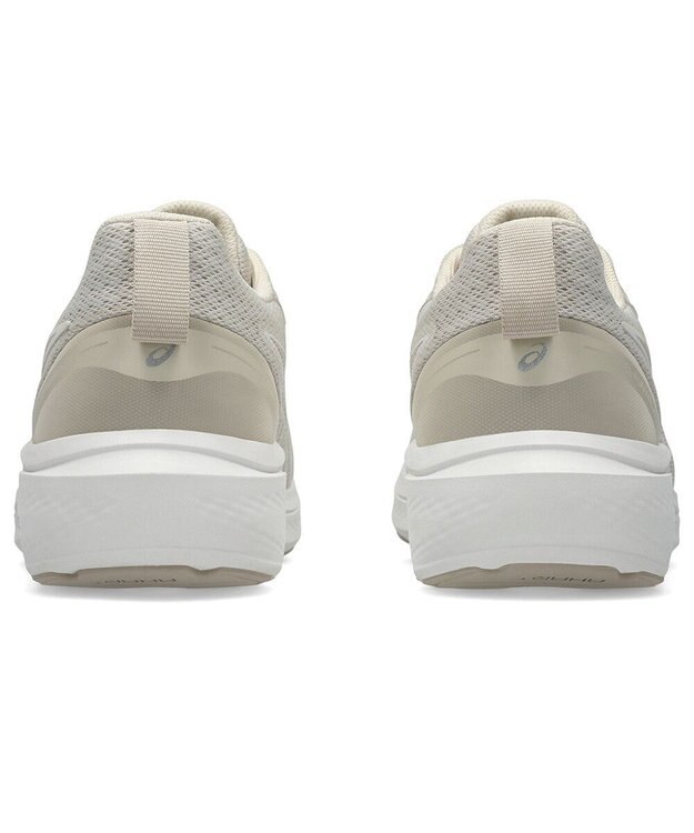 ASICS WALKING ゲルファンウォーカー レディース 3E相当 ライトベージュ×ホワイト