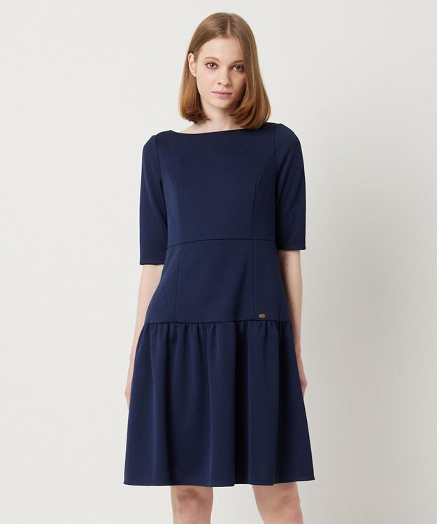 TOCCA 【WEB限定】【消臭・洗える】SWALLOWTAIL BUTTERFLY ドレス ネイビー系