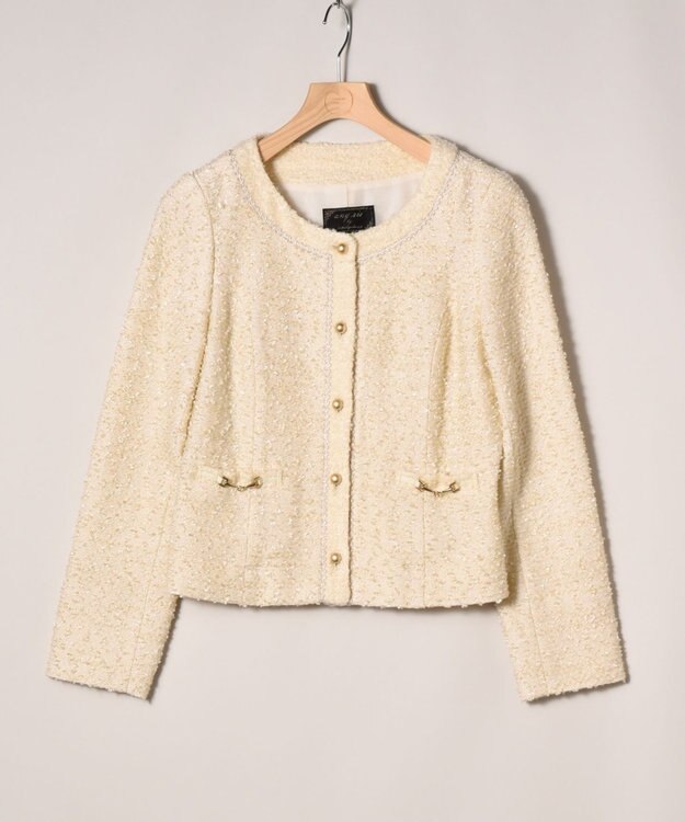 ONWARD Reuse Park 【any SiS】ジャケット秋冬 オフホワイト