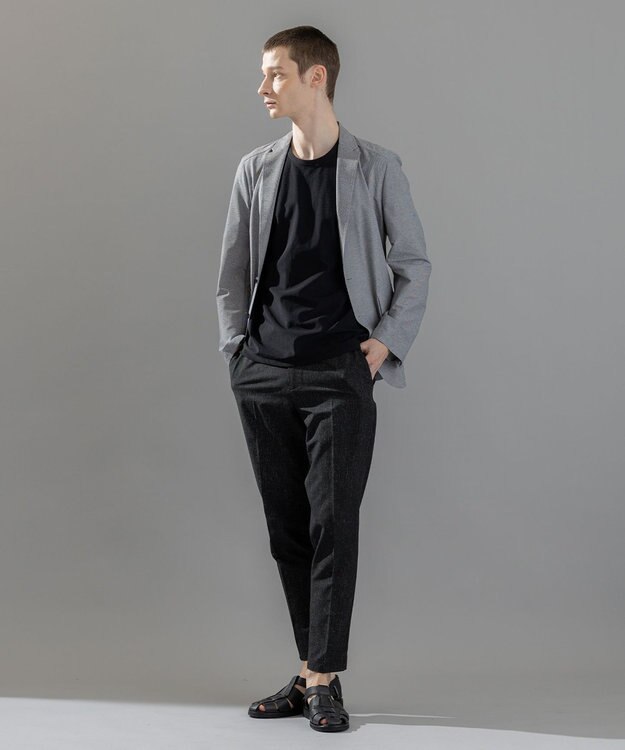 JOSEPH HOMME 新素材【超軽量/ストレッチ/洗える】カールマイヤーストレッチ　ジャケット ライトグレー系