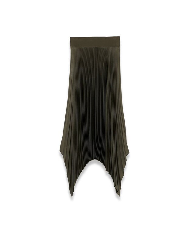 JOSEPH ニットウィーブプリッセスカート ADE Palm Leaf