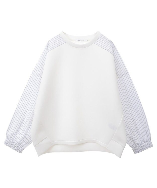 AMERICAN HOLIC 異素材コクーンポンチプルオーバー Off White
