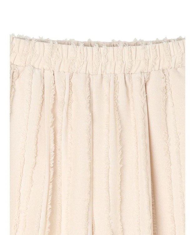 Green Parks ・ＡＮＤ　ＳＥＡＲＣＨ　フリンジストライプパンツ Ivory