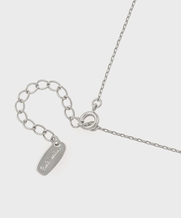 Paul Smith Double Ring Motif ネックレス シルバー