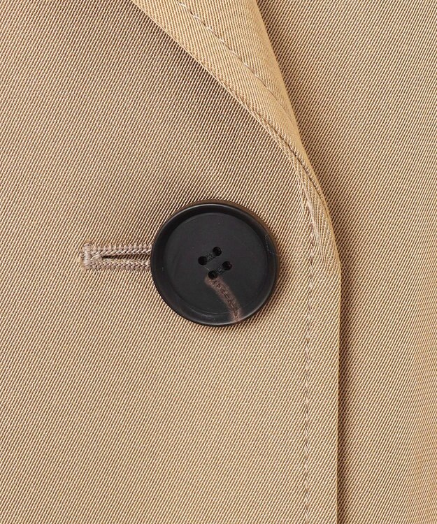 ICB トリアセコットンギャバジン ショートトレンチコート ベージュ系