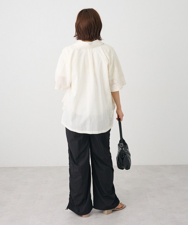 CRAFT STANDARD BOUTIQUE サイドシャーリングカーゴパンツ Black