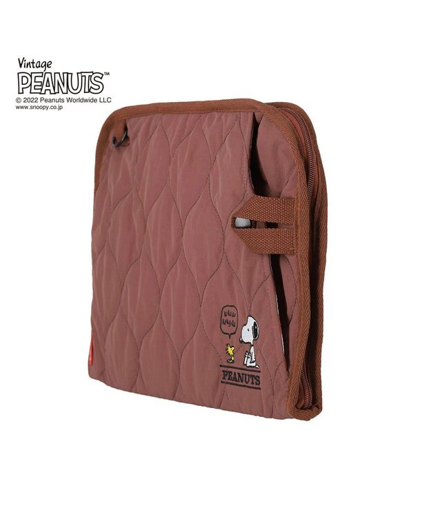 ROOTOTE 8245【PCケース：スヌーピー】/ IP.ピモッテ.ピーナッツ-7L 04：ブラウン