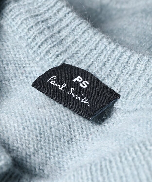 Paul Smith ホースシュー ビーズ カーディガン グレイッシュブルー