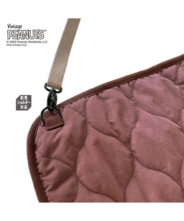 ROOTOTE 8245【PCケース：スヌーピー】/ IP.ピモッテ.ピーナッツ-7L 04：ブラウン