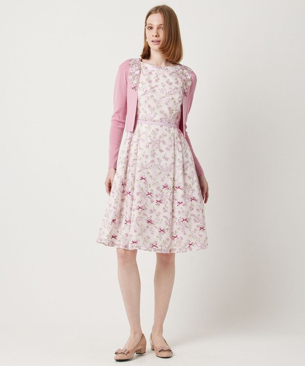 TOCCA 【キャンセル分販売！・洗える】CAROUSEL ROSE ドレス ピンク系7