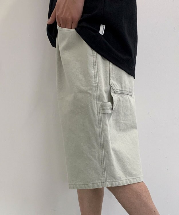 WEGO 【BEN DAVIS（ベンデイビス）】EMBRO FADED SHORTS オフホワイト