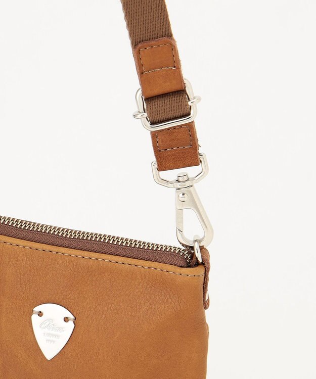 UNBILLION Otias クローム鞣し素上げ牛革モバイルSD ブラウン